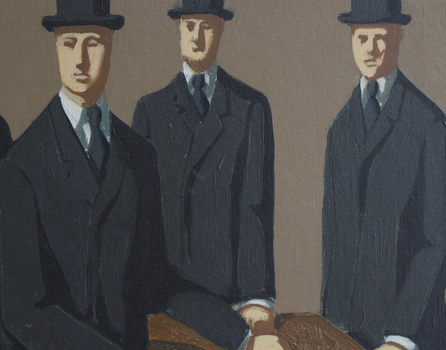 'Men in Suits and Bowlers' by Michel Néron (1977)