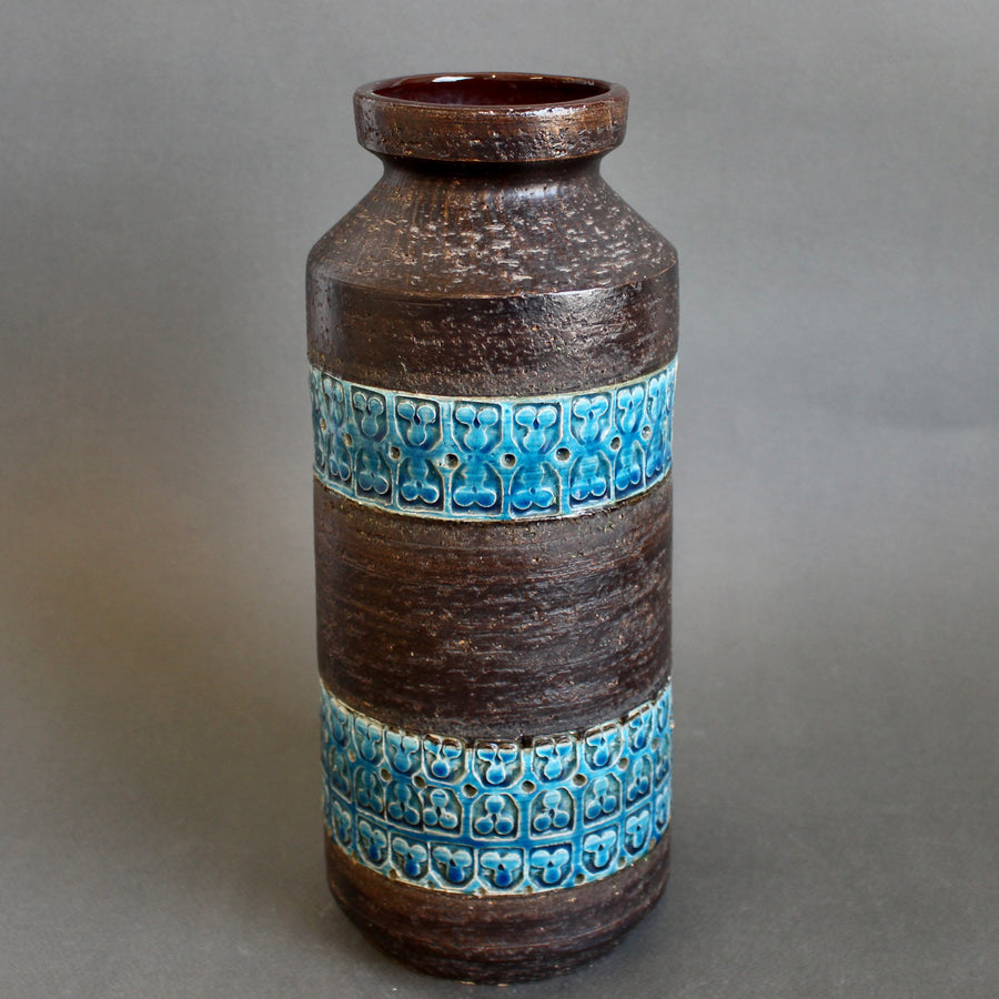Mid-Century Italian Ceramic Trifoglio Range Vase by Aldo Londi for Bitossi (1964)