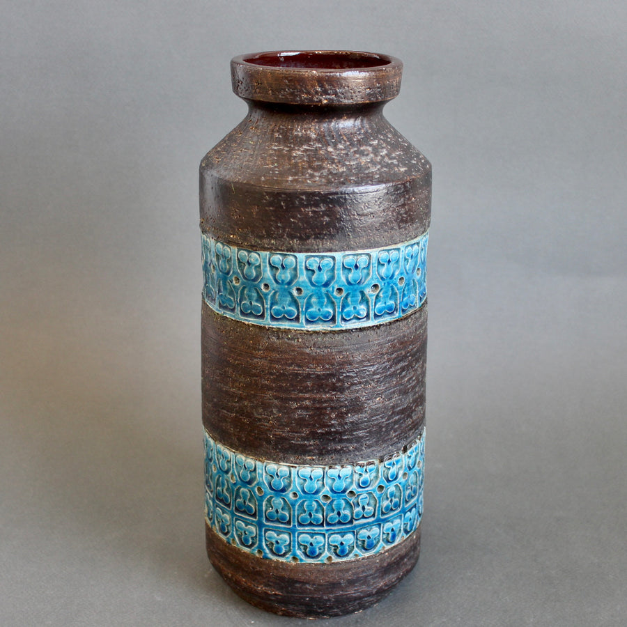 Mid-Century Italian Ceramic Trifoglio Range Vase by Aldo Londi for Bitossi (1964)