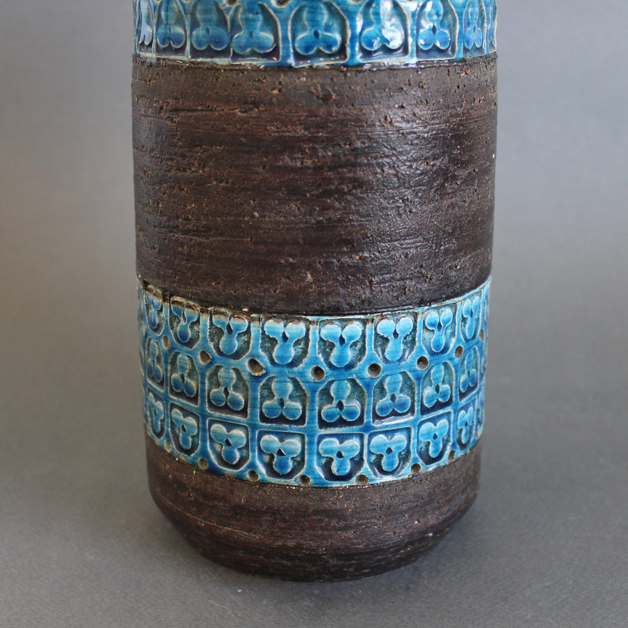 Mid-Century Italian Ceramic Trifoglio Range Vase by Aldo Londi for Bitossi (1964)