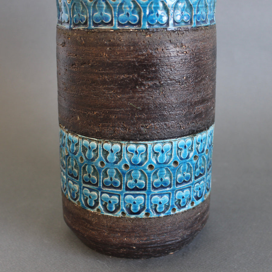 Mid-Century Italian Ceramic Trifoglio Range Vase by Aldo Londi for Bitossi (1964)