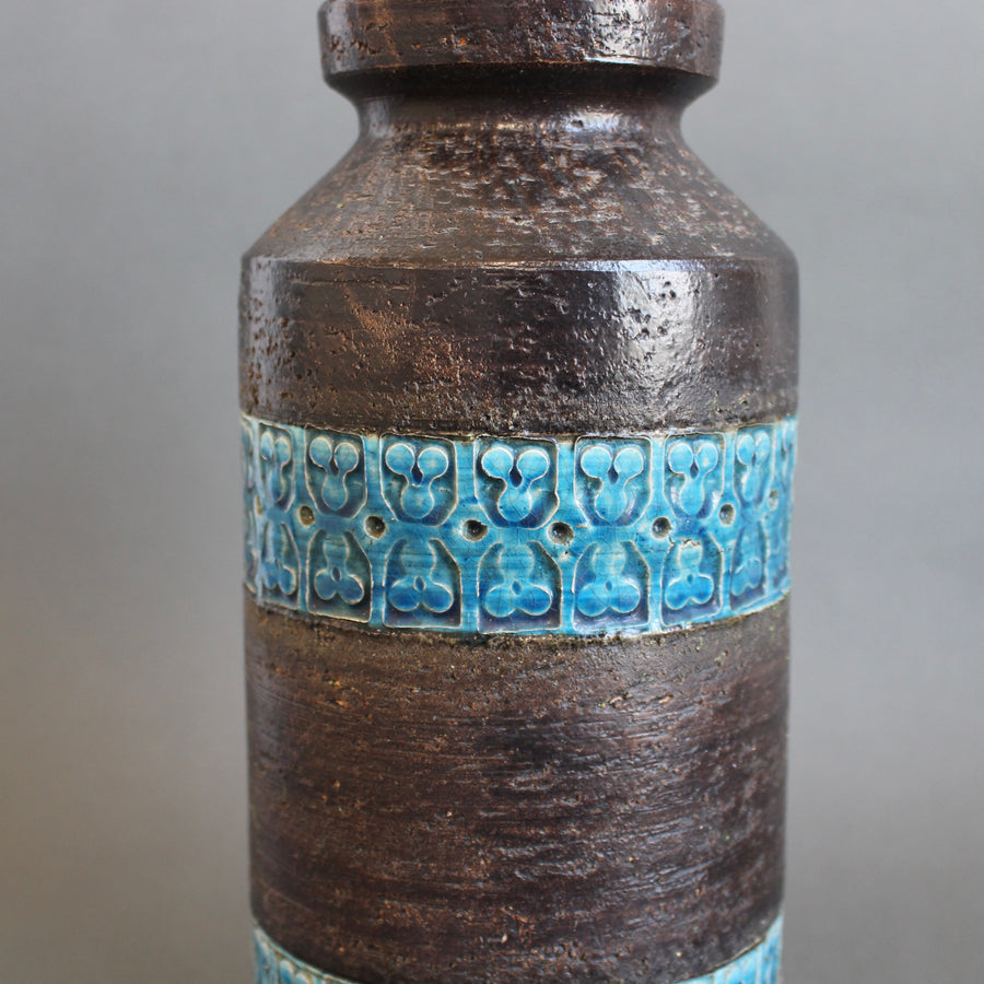Mid-Century Italian Ceramic Trifoglio Range Vase by Aldo Londi for Bitossi (1964)