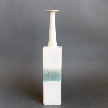 Vintage Italian Decorative Ceramic Bottle by Bruno Gambone (circa 1980s)