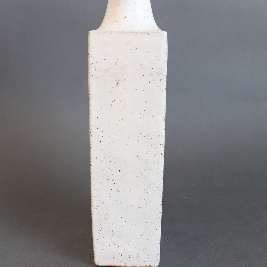 Vintage Italian Decorative Ceramic Bottle by Bruno Gambone (circa 1980s)