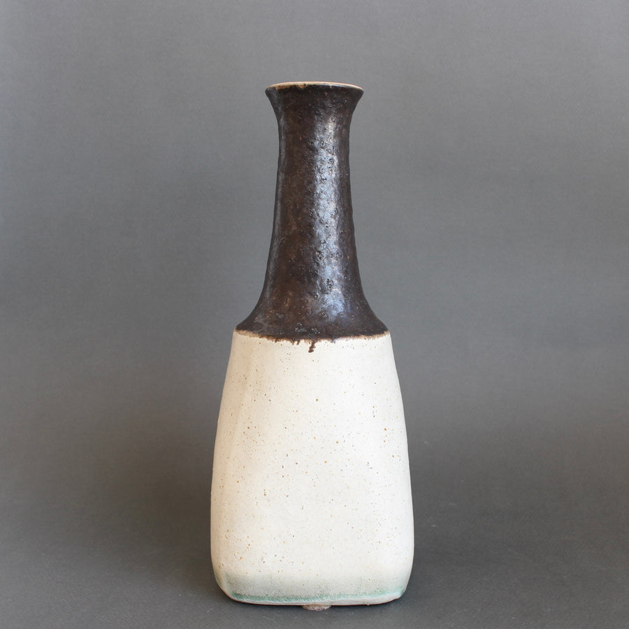 Vintage Italian Ceramic Vase by Bruno Gambone (circa 1980s)