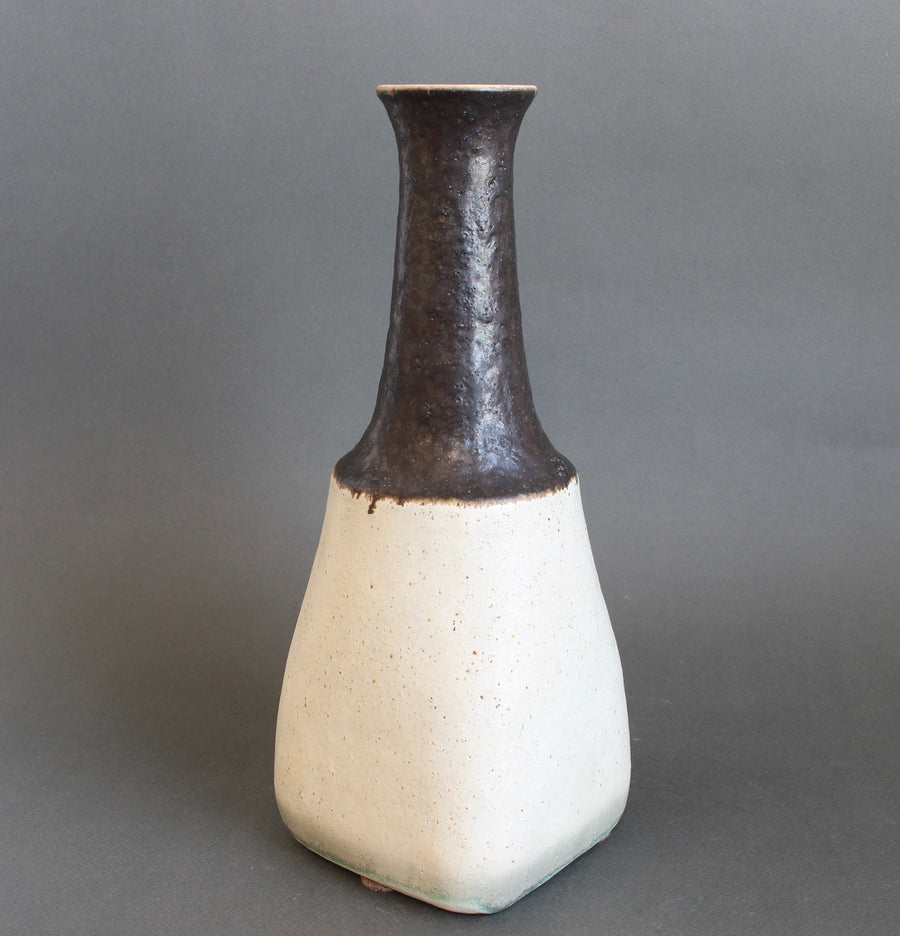 Vintage Italian Ceramic Vase by Bruno Gambone (circa 1980s)