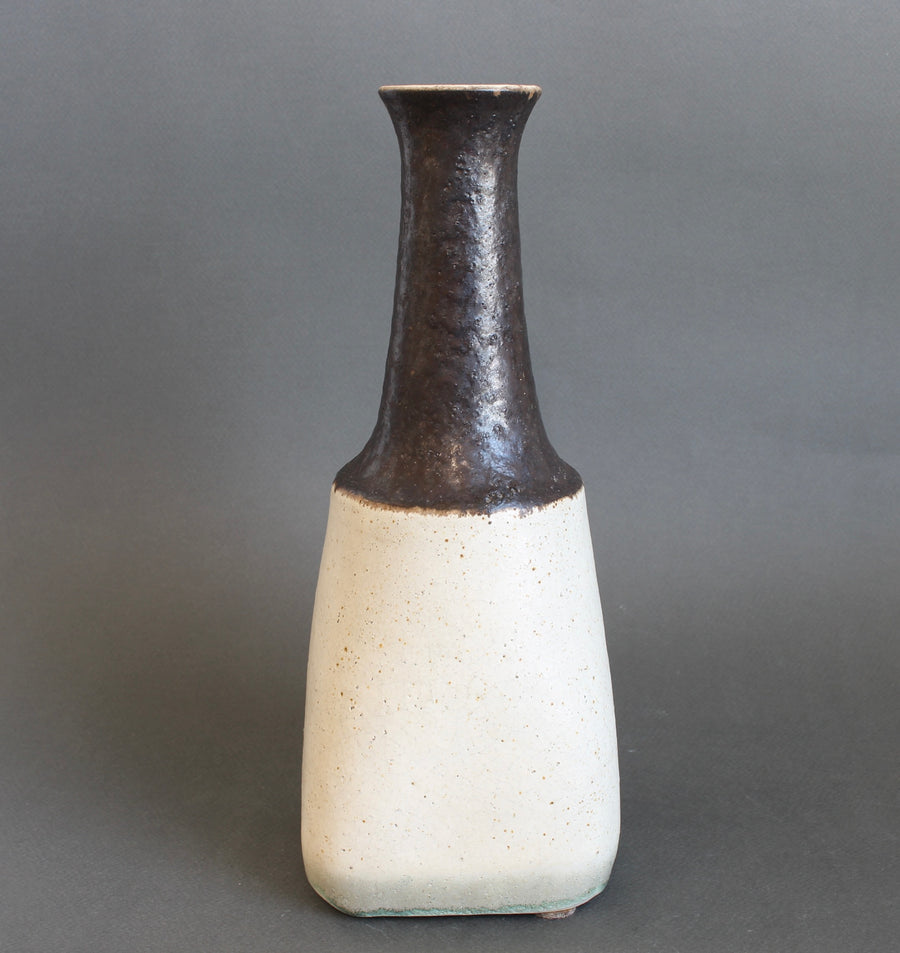 Vintage Italian Ceramic Vase by Bruno Gambone (circa 1980s)