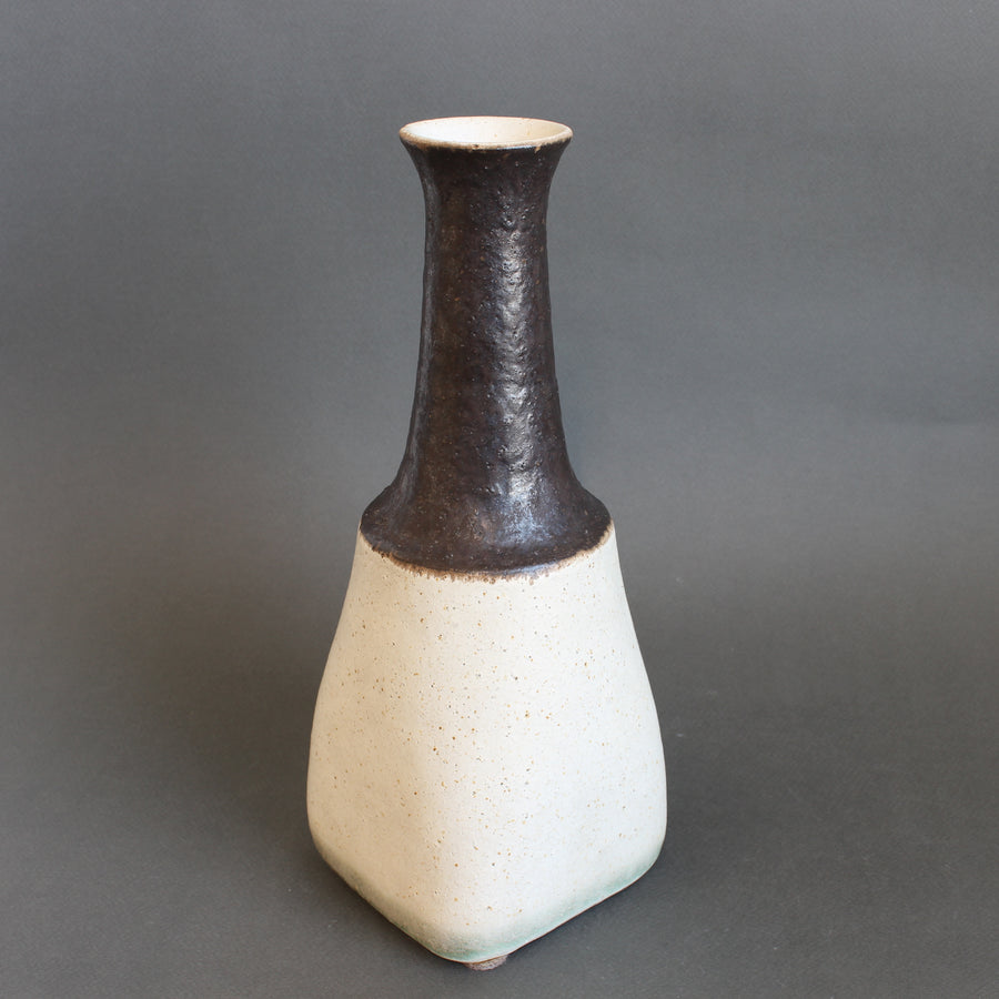 Vintage Italian Ceramic Vase by Bruno Gambone (circa 1980s)
