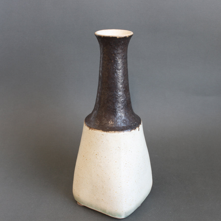 Vintage Italian Ceramic Vase by Bruno Gambone (circa 1980s)