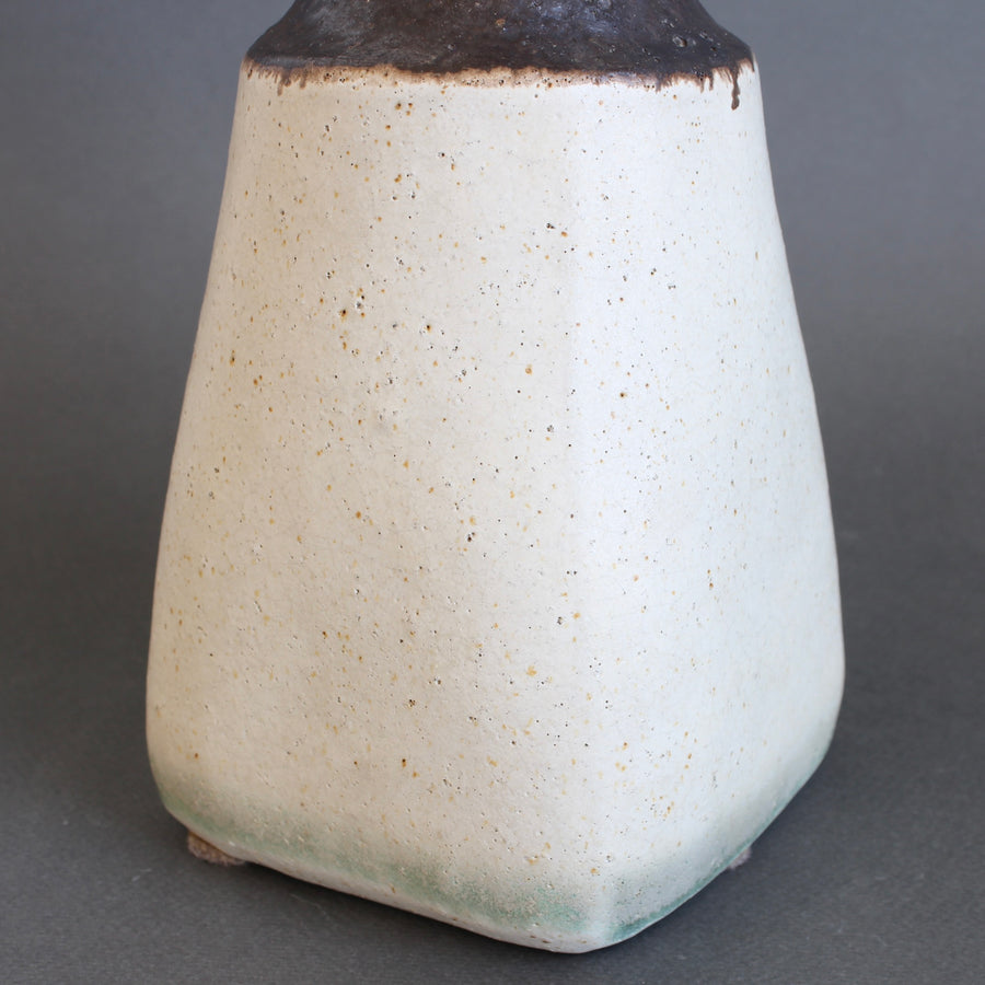Vintage Italian Ceramic Vase by Bruno Gambone (circa 1980s)
