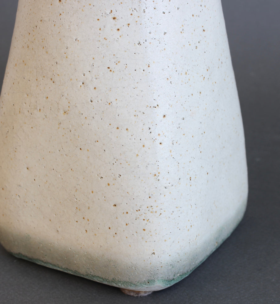 Vintage Italian Ceramic Vase by Bruno Gambone (circa 1980s)