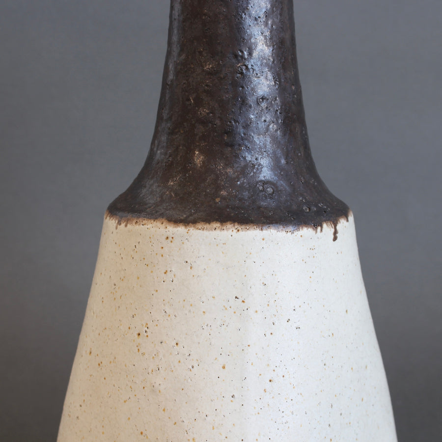 Vintage Italian Ceramic Vase by Bruno Gambone (circa 1980s)