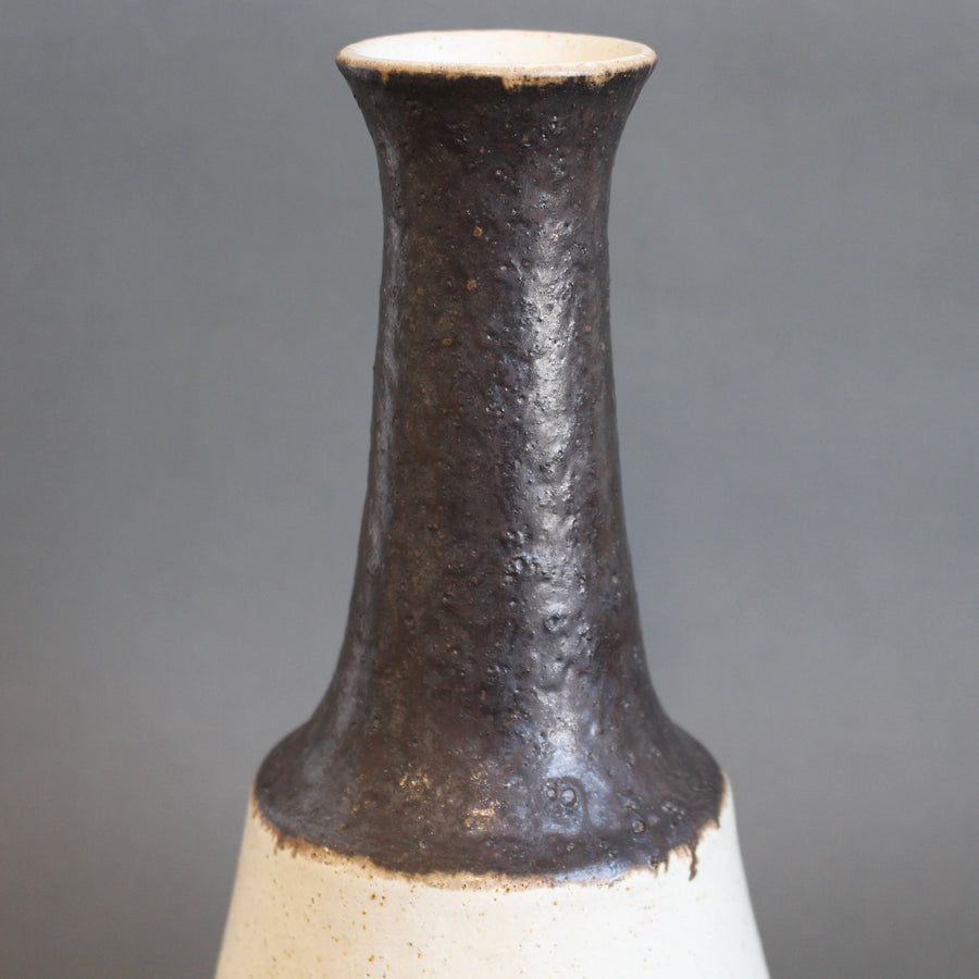 Vintage Italian Ceramic Vase by Bruno Gambone (circa 1980s)