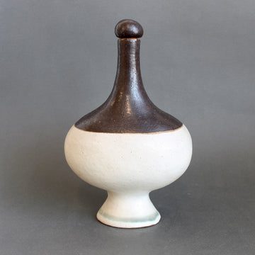 Vintage Italian Ceramic Amphora by Bruno Gambone (circa 1980s)