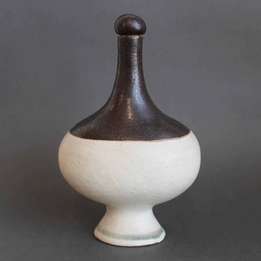 Vintage Italian Ceramic Amphora by Bruno Gambone (circa 1980s)