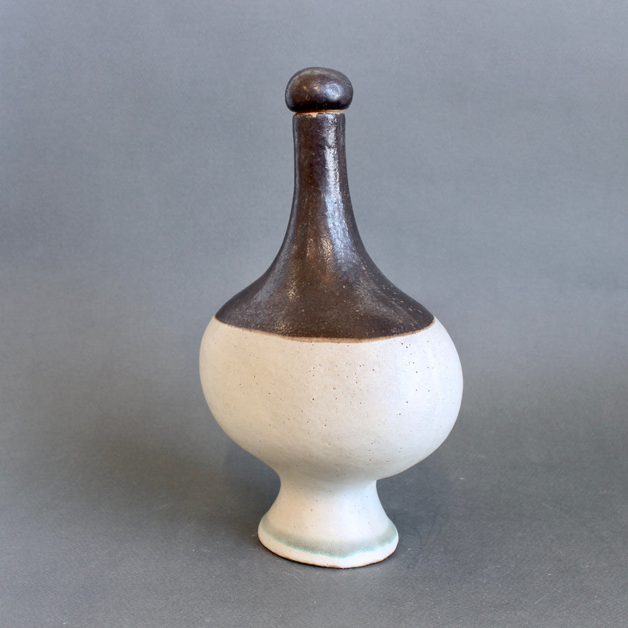 Vintage Italian Ceramic Amphora by Bruno Gambone (circa 1980s)