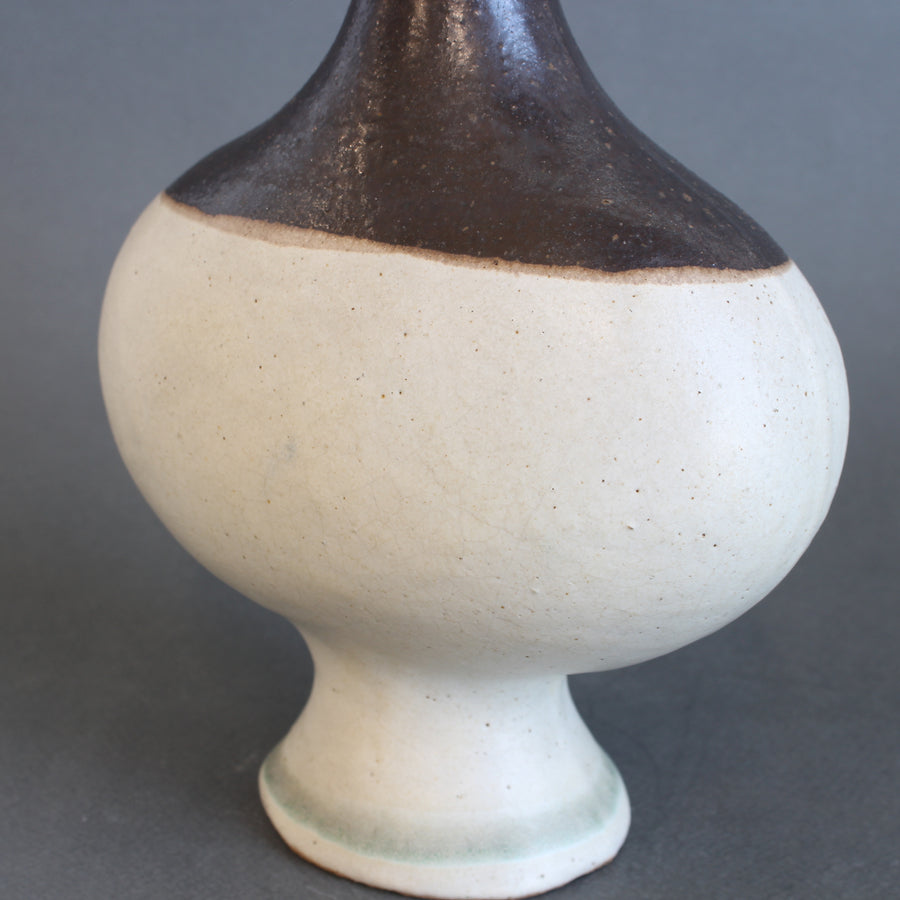 Vintage Italian Ceramic Amphora by Bruno Gambone (circa 1980s)