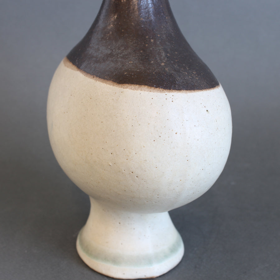 Vintage Italian Ceramic Amphora by Bruno Gambone (circa 1980s)