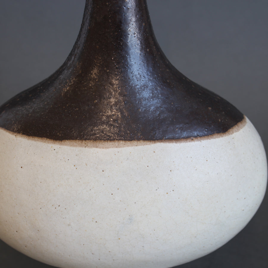 Vintage Italian Ceramic Amphora by Bruno Gambone (circa 1980s)