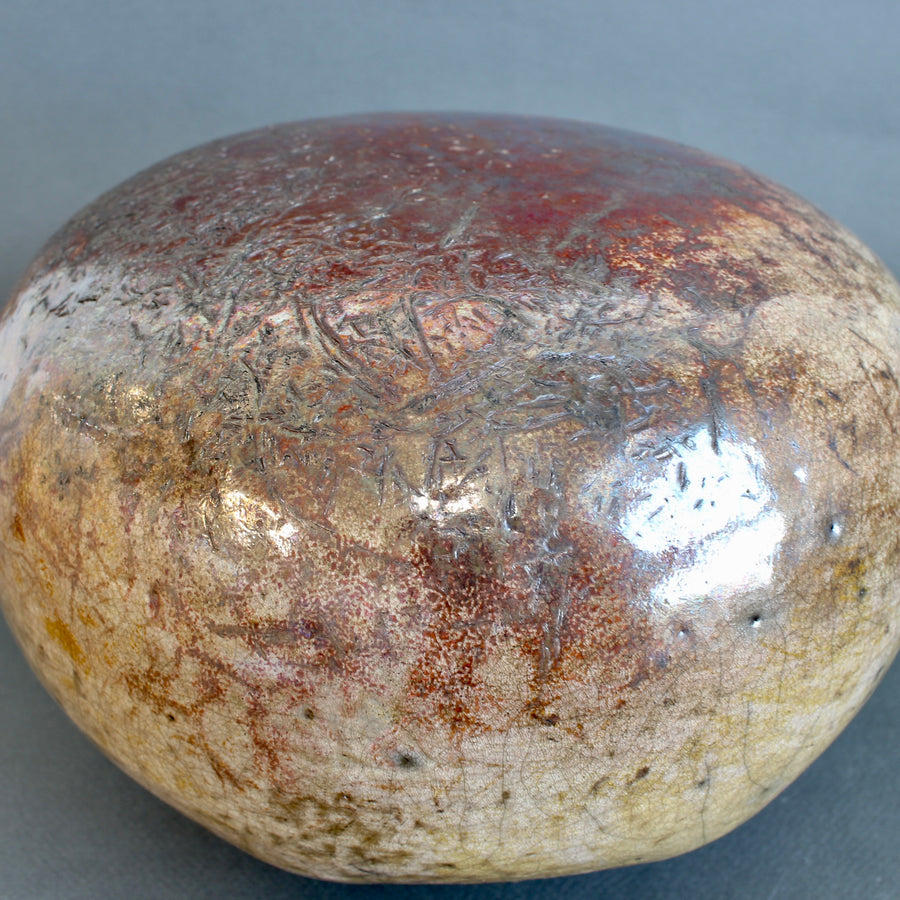 Vintage Ceramic Vase by Gisèle Buthod-Garçon (circa 1980s-90s)
