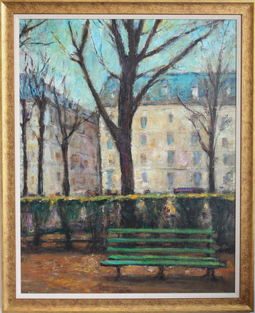 'Le Banc Public à Paris' by Jordi Roca (circa 1980s)