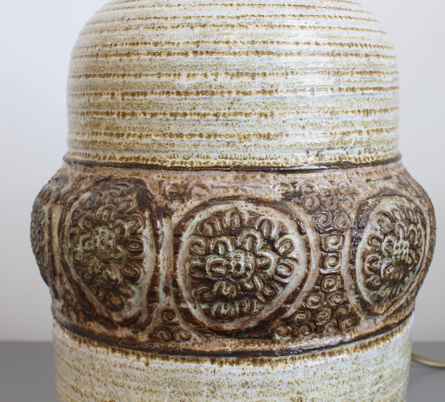Mid-Century Ceramic Table Lamp by Marcel Giraud (circa 1970s)