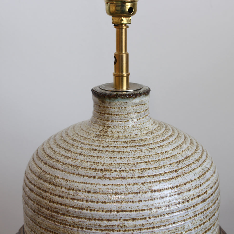 Mid-Century Ceramic Table Lamp by Marcel Giraud (circa 1970s)