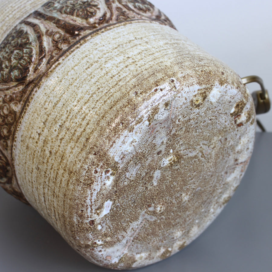 Mid-Century Ceramic Table Lamp by Marcel Giraud (circa 1970s)