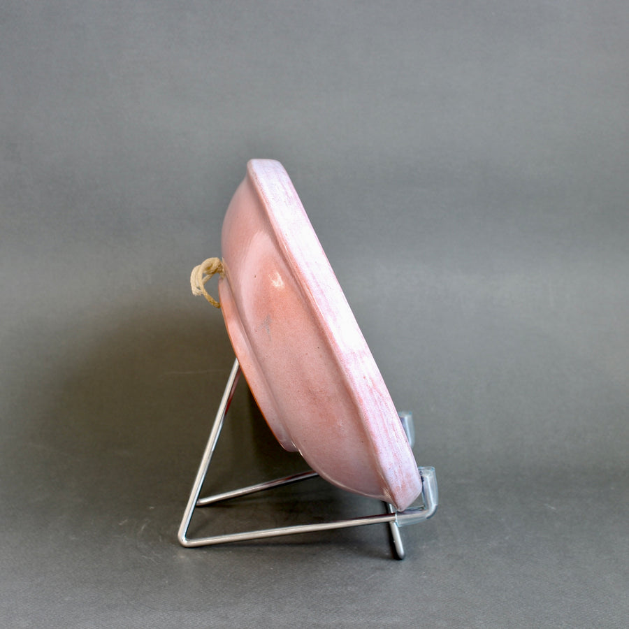 French Ceramic Decorative Platter by the Frères Cloutier (circa 1970s)