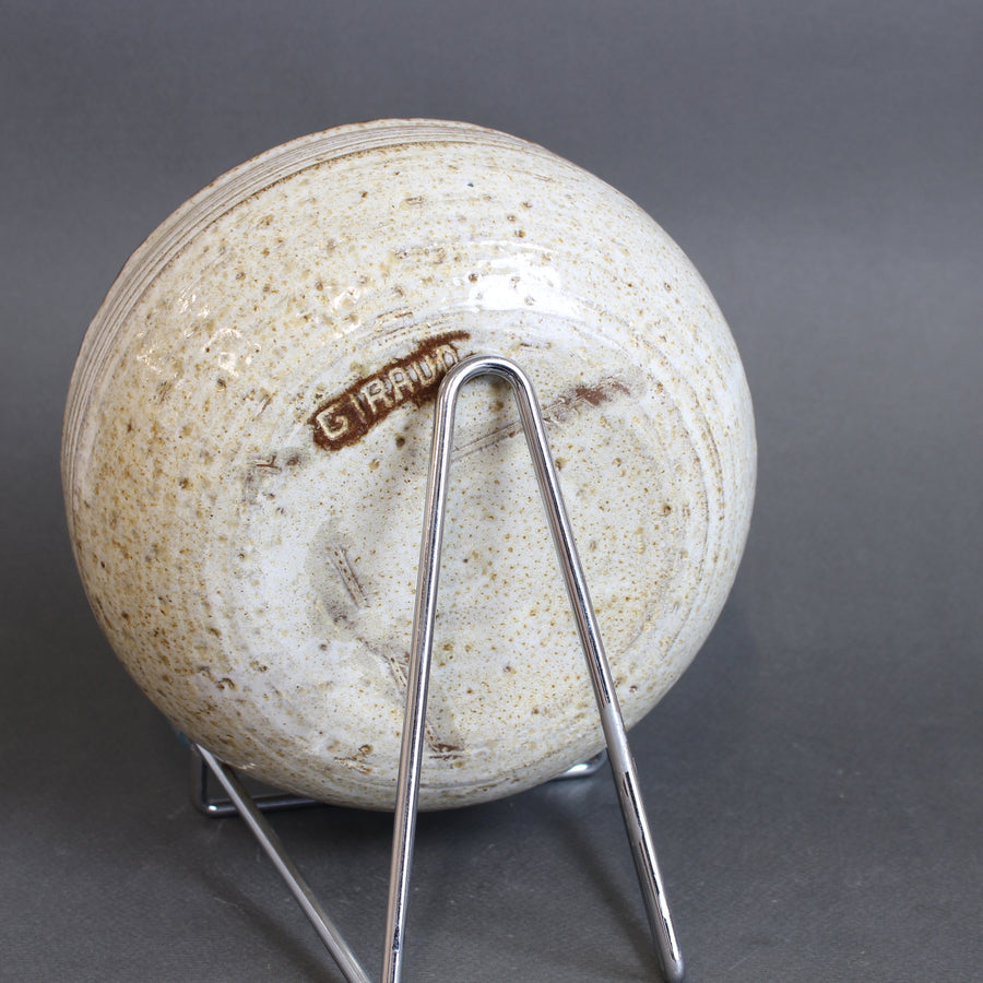 French Mid-Century Decorative Bowl by Marcel Giraud (circa 1960s)