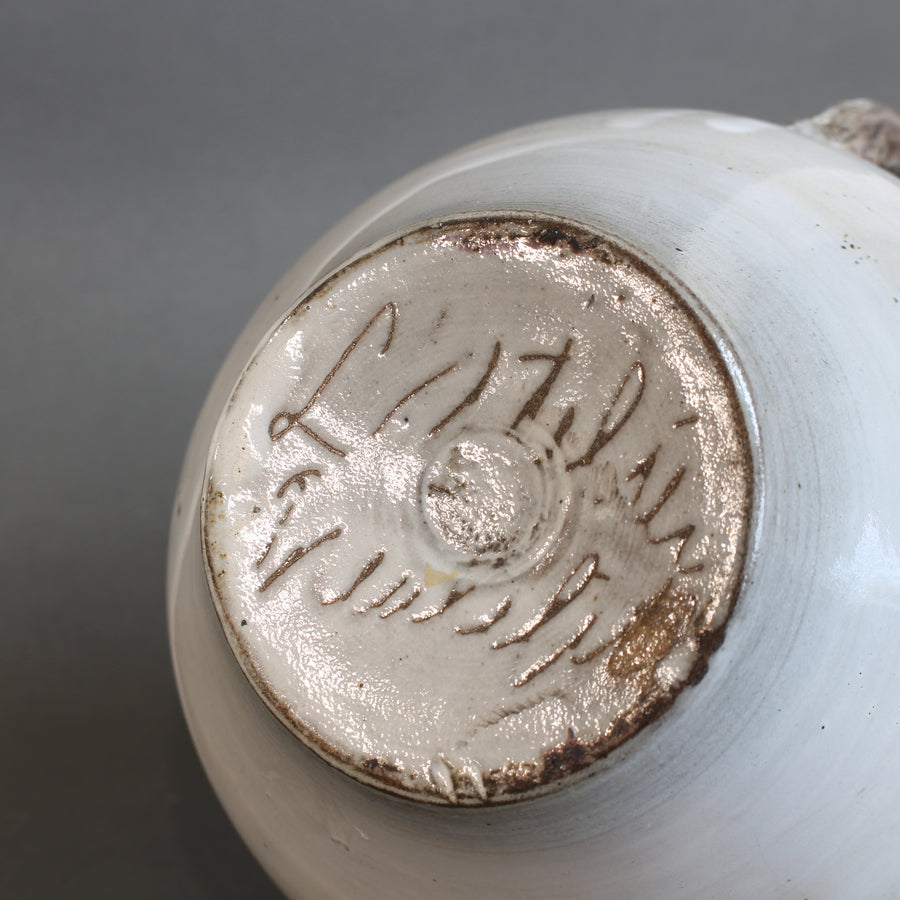 Vintage French Ceramic Pitcher by Atelier Dieulefit (circa 1960s-70s)