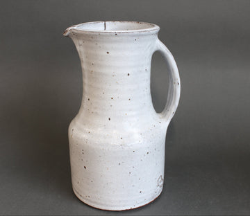 Vintage French Ceramic Pitcher by Pierlot (circa 1960s)