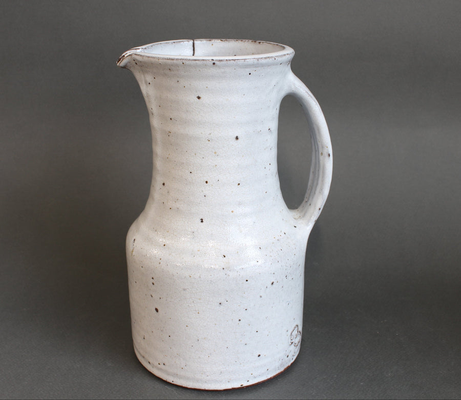 Vintage French Ceramic Pitcher by Pierlot (circa 1960s)