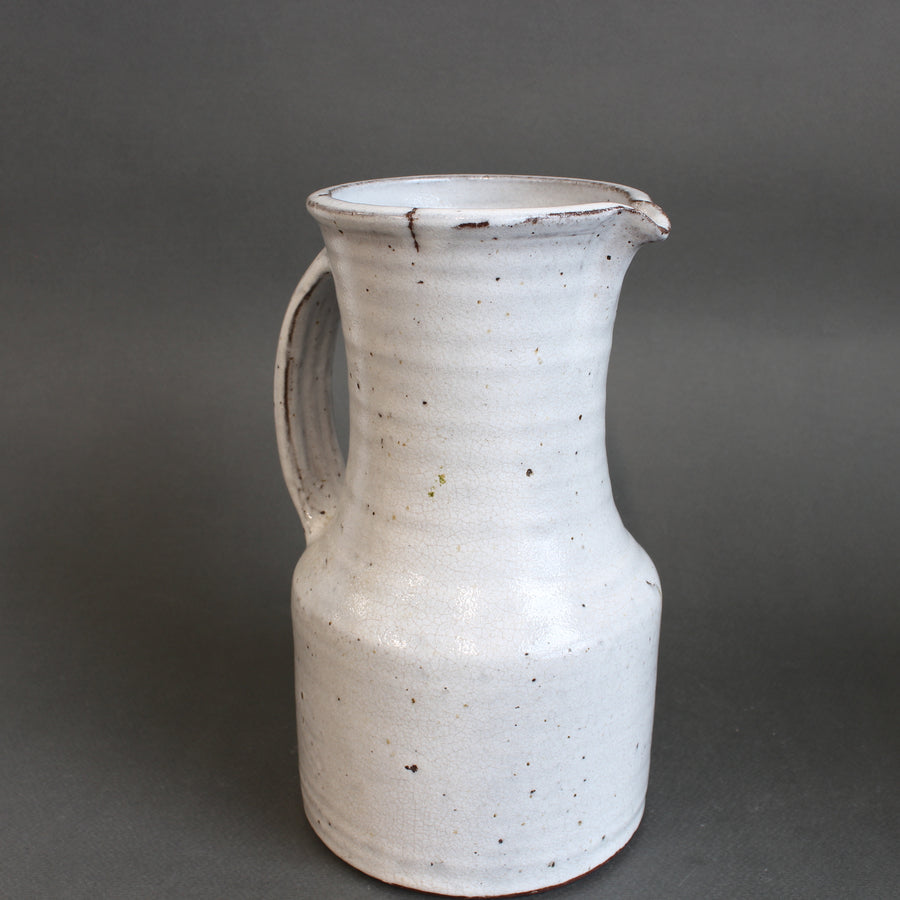 Vintage French Ceramic Pitcher by Pierlot (circa 1960s)