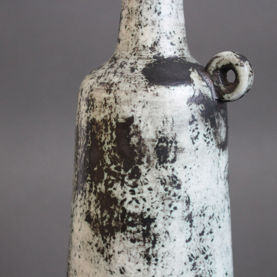 Mid-Century French Ceramic Flower Vase by Jacques Blin (circa 1960s)