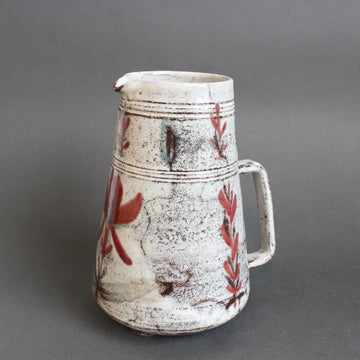 Vintage French Ceramic Pitcher by Le Mûrier (circa 1960s)