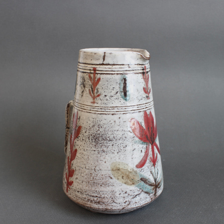 Vintage French Ceramic Pitcher by Le Mûrier (circa 1960s)