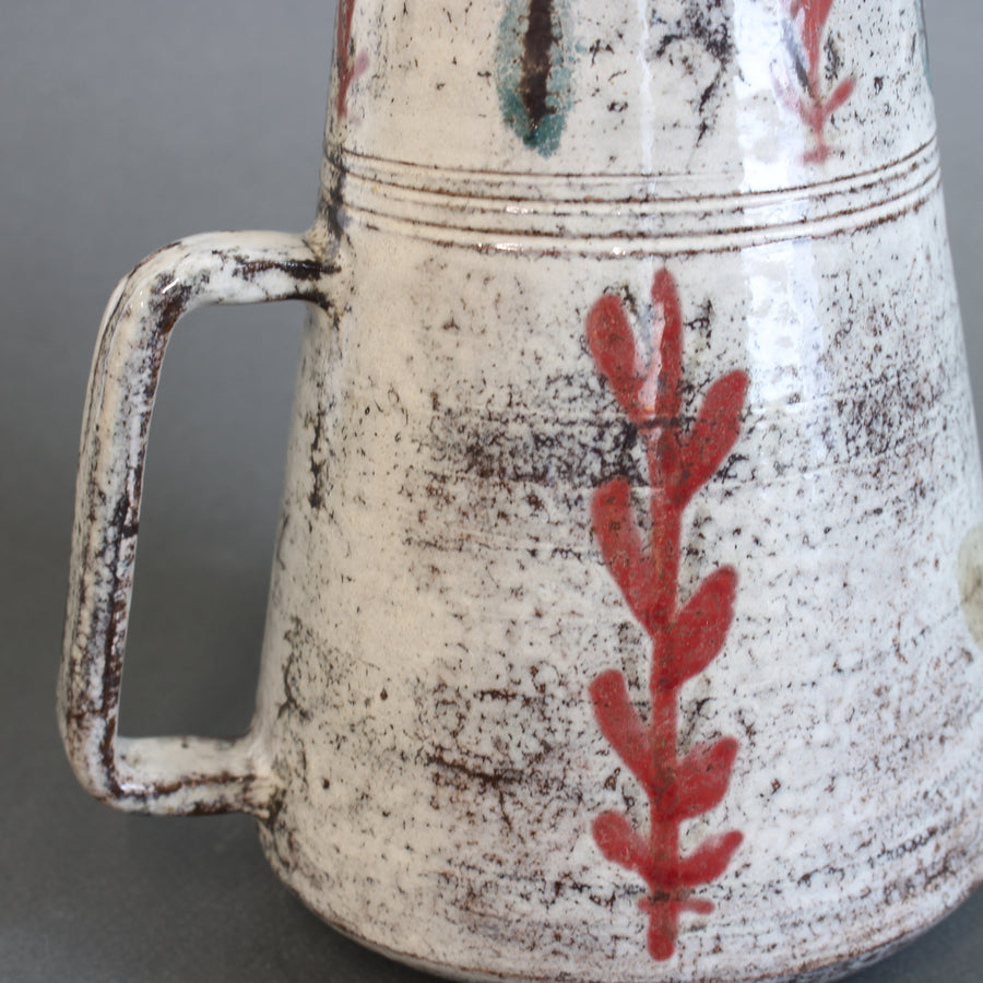Vintage French Ceramic Pitcher by Le Mûrier (circa 1960s)