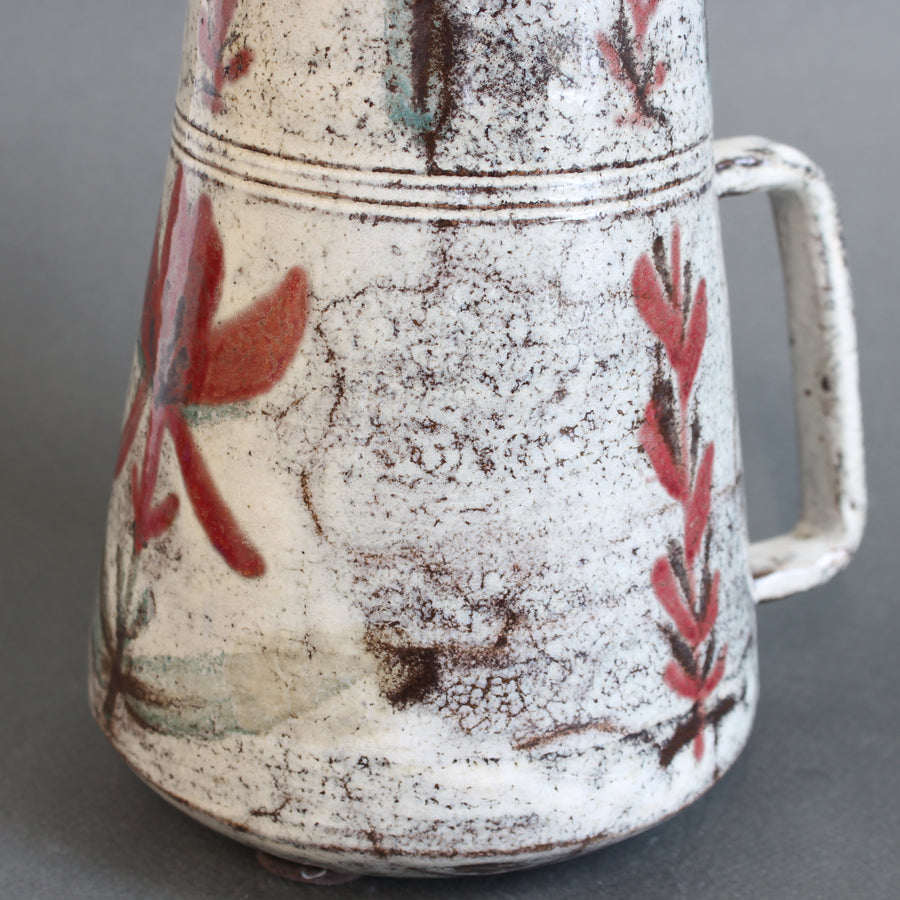 Vintage French Ceramic Pitcher by Le Mûrier (circa 1960s)