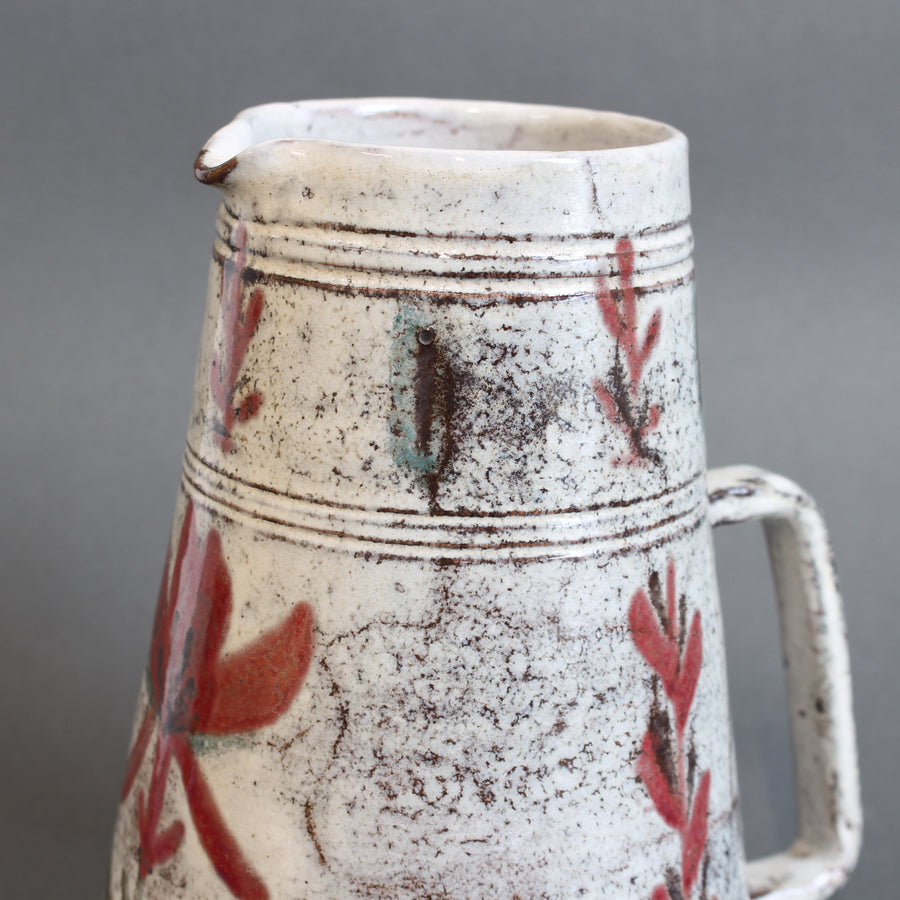 Vintage French Ceramic Pitcher by Le Mûrier (circa 1960s)