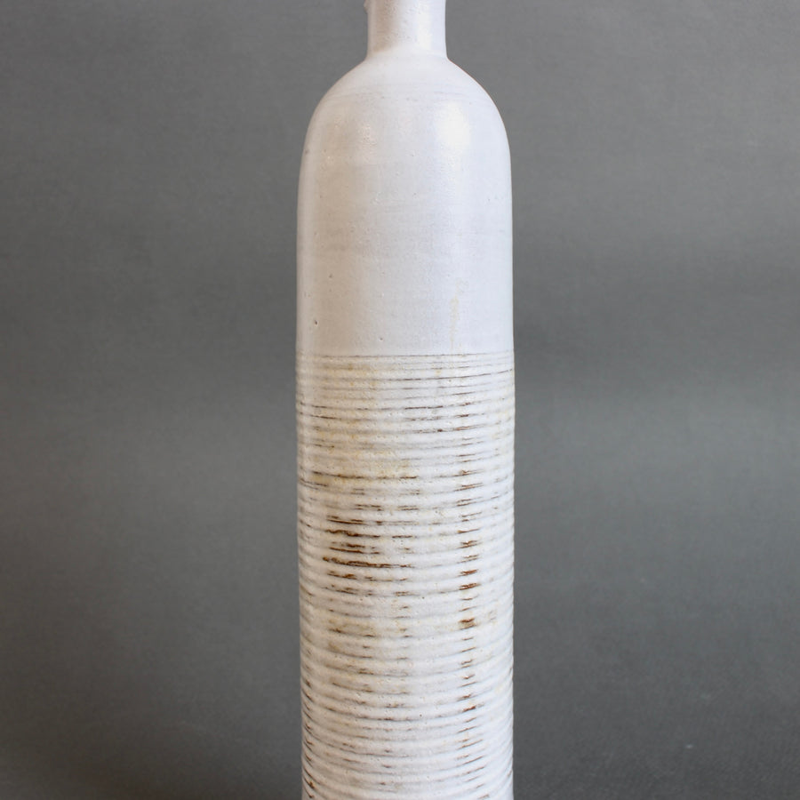 Mid-Century French Ceramic Flower Vase by Les Argonautes (circa 1955-1965)