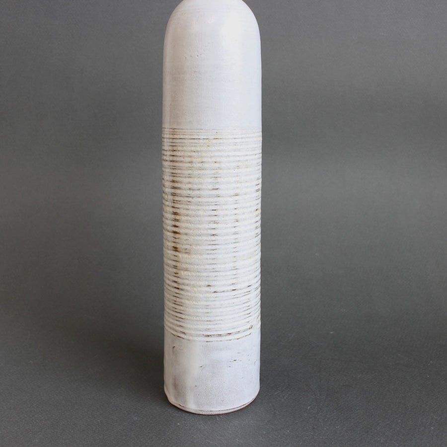 Mid-Century French Ceramic Flower Vase by Les Argonautes (circa 1955-1965)