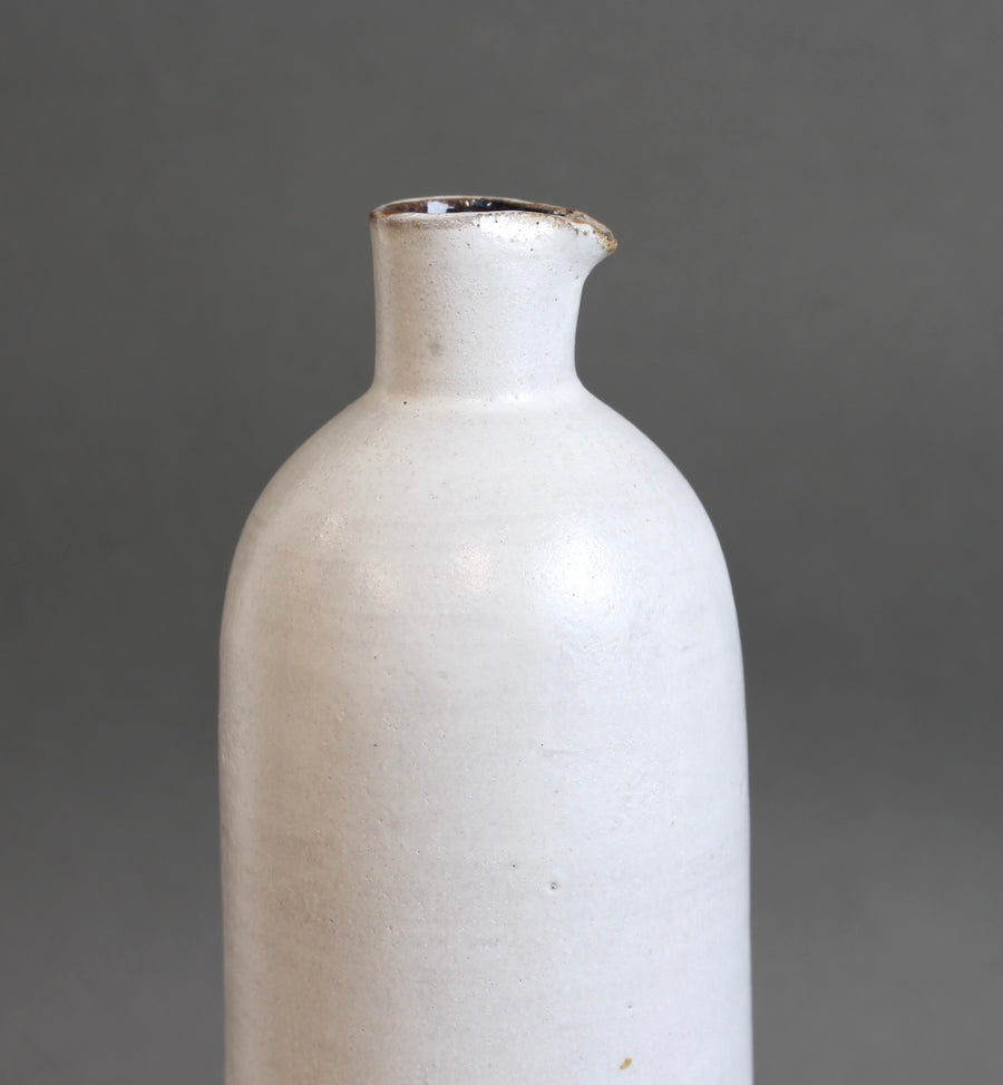 Mid-Century French Ceramic Flower Vase by Les Argonautes (circa 1955-1965)