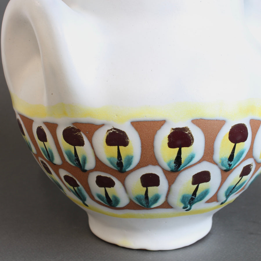 French Vintage Eared Vase by Roger Capron (circa 1950s) - Large
