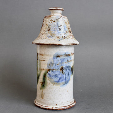 Vintage French Ceramic Apothecary Jar by Albert Thiry (circa 1960s)