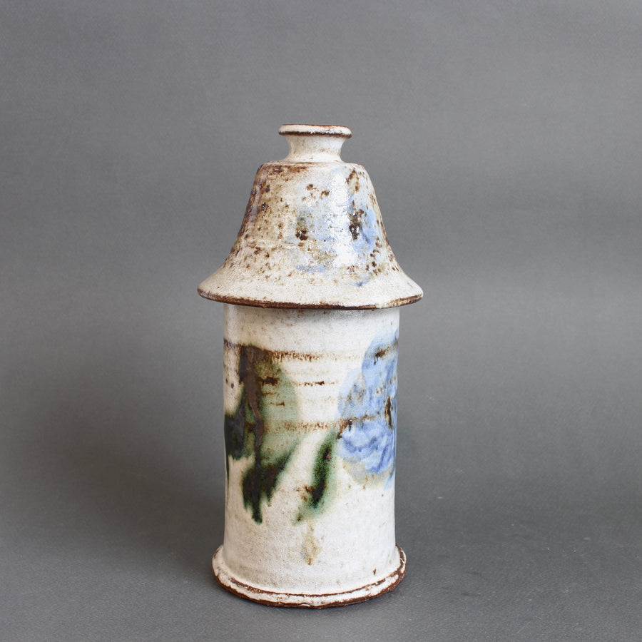 Vintage French Ceramic Apothecary Jar by Albert Thiry (circa 1960s)