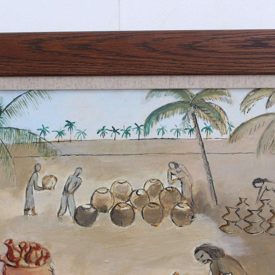 'Balinese Pottery Market' by Régine van den Broek d'Obrenan (1931)
