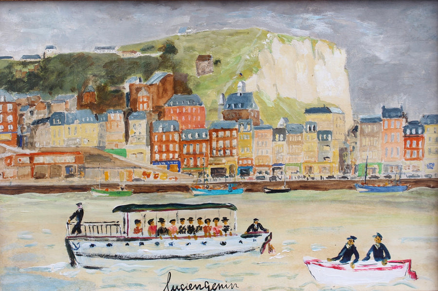 'The Seaside Resort of Dieppe' by Lucien Génin (circa 1930s)