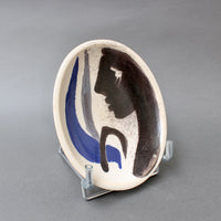 Decorative French Ceramic Bowl by Mado Jolain (circa 1950s)