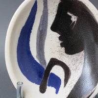 Decorative French Ceramic Bowl by Mado Jolain (circa 1950s)
